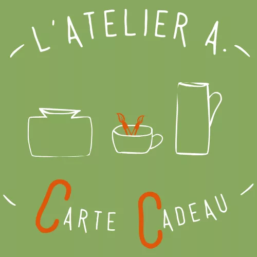 Atelier A. Café céramique à Digne les bains Logo